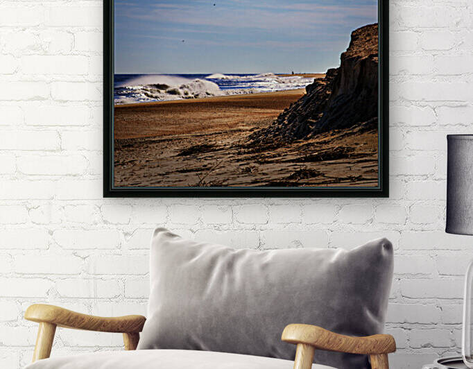 Beach Cliff at Indian River by Bill Swartwout Photography