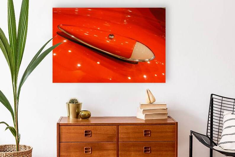 Car Red Bullet Marker Lamp by Bill Swartwout Photography