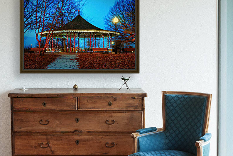 Riverside Park Pavilion 070330 by Bill Swartwout Photography