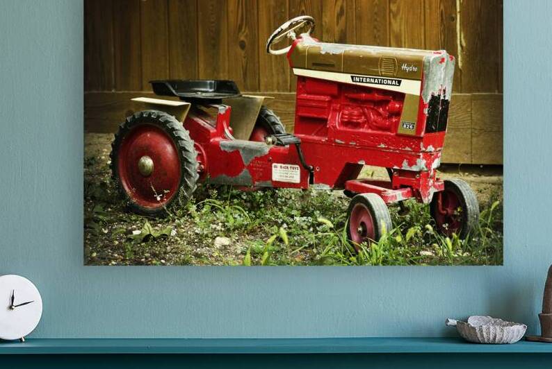 Antique Toy Pedal Tractor by Bill Swartwout Photography