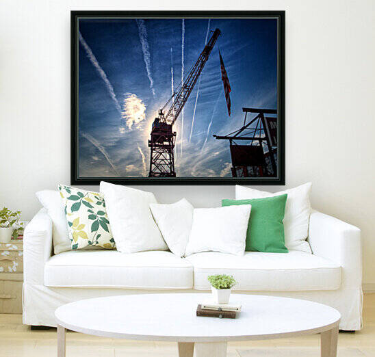 Fairfield Shipyard Whirley Crane at BMI by Bill Swartwout Photography