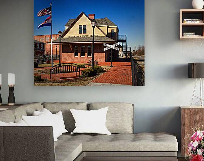 Georgetown DE Train Station by Bill Swartwout Photography