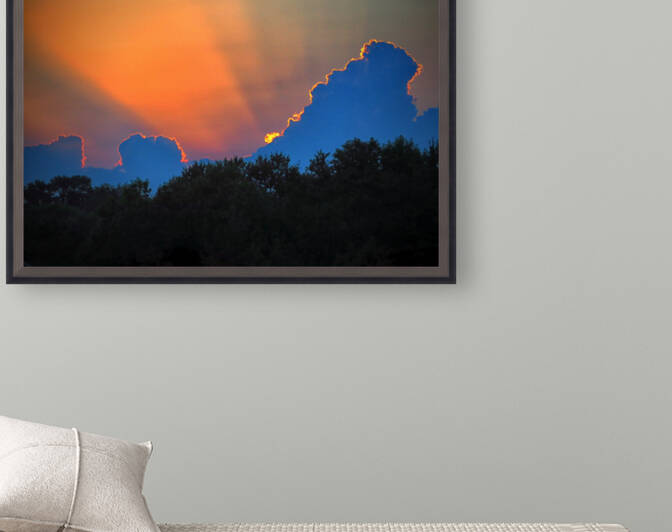 Roxanna Sunset Crepuscular Rays by Bill Swartwout Photography