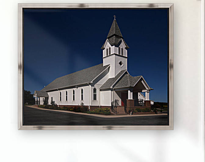 Country Beach Church Zion UM by Bill Swartwout Photography
