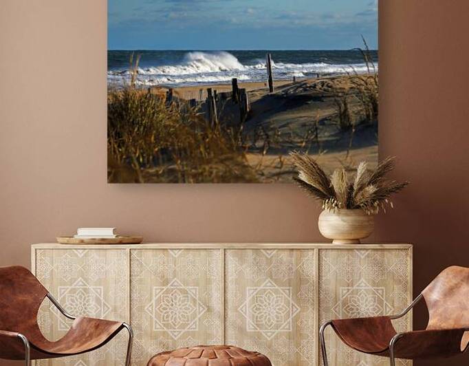 Fenwick Dunes and Waves in Autumn by Bill Swartwout Photography