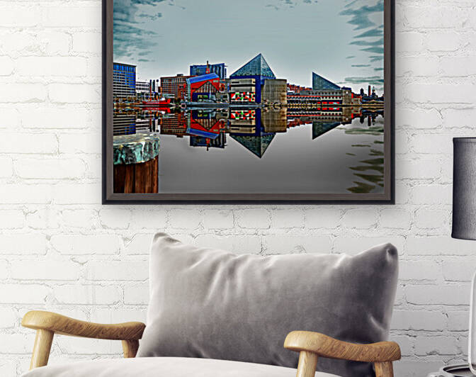 Baltimore Aquarium Reflection 0517 by Bill Swartwout Photography