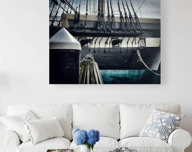 USS Constellation in Baltimores Inner Harbor by Bill Swartwout Photography