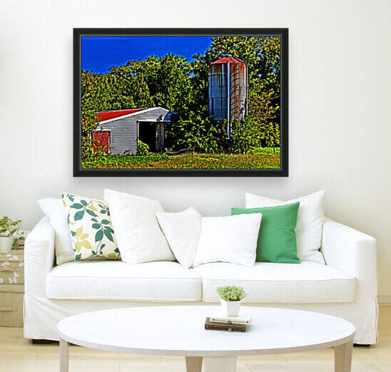 Abandoned Silo Near Roxanna by Bill Swartwout Photography