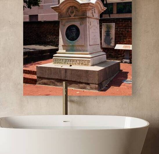 Edgar Allan Poe Tomb by Bill Swartwout Photography