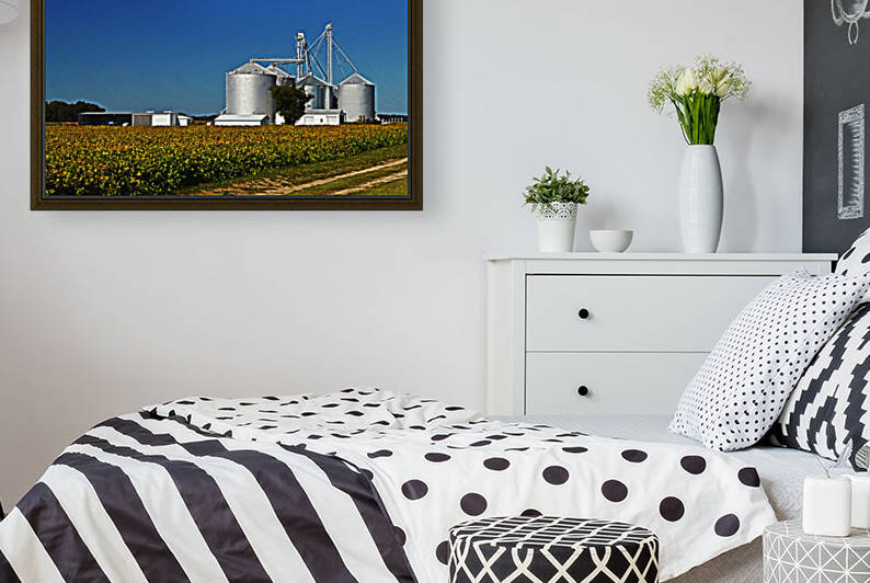 Grain Elevator on Starr Road by Bill Swartwout Photography