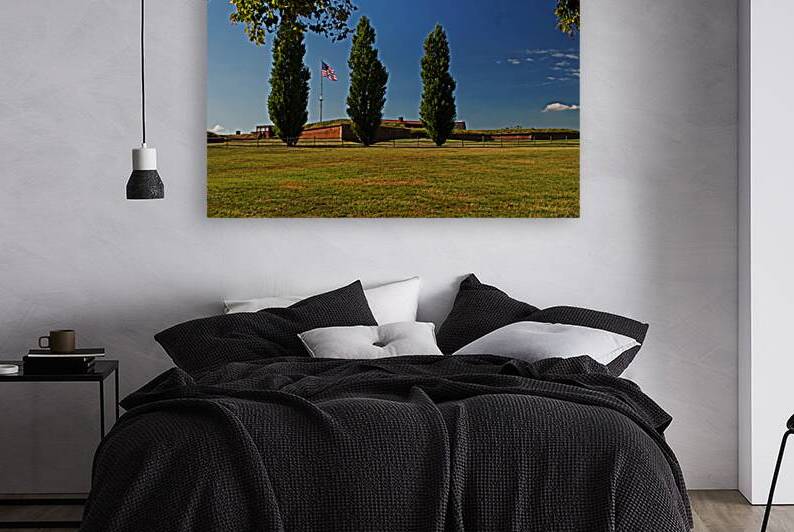 Fort McHenry Exterior Horizontal by Bill Swartwout Photography