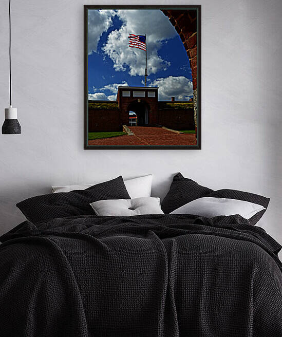 Fort McHenry Main Entrance 9157 by Bill Swartwout Photography