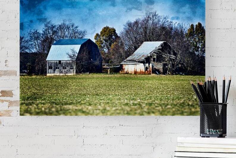 Old Photo of Old Barn on Starr Road by Bill Swartwout Photography