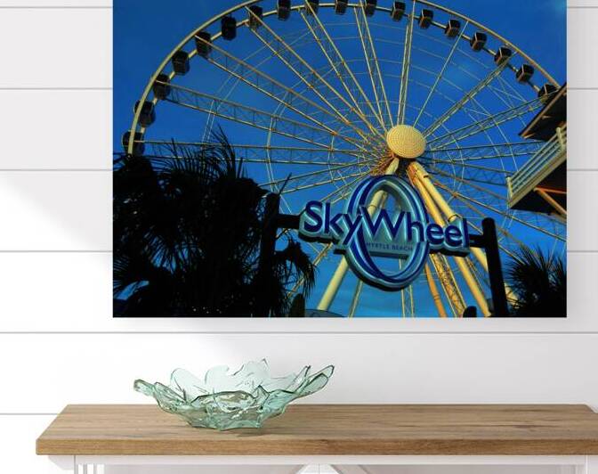 Skywheel Myrtle Beach Evening 5533 by Bill Swartwout Photography