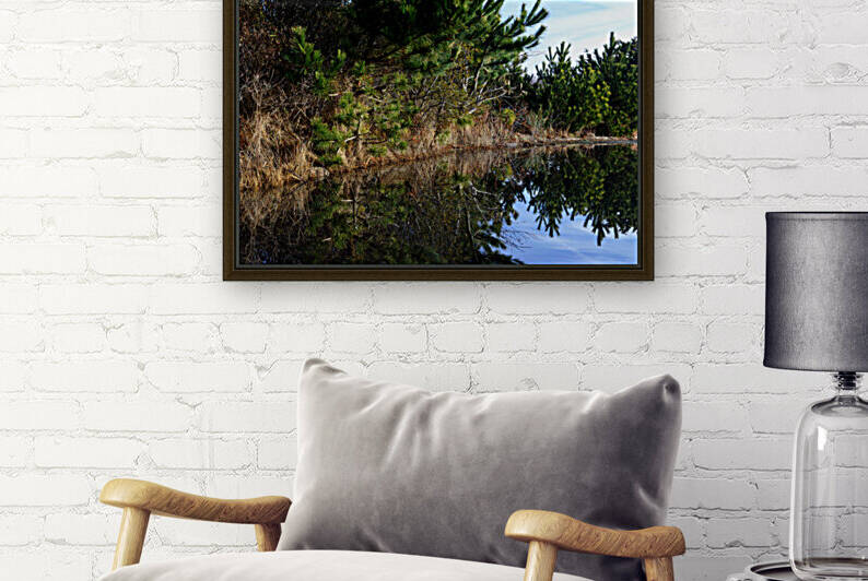 Rain Puddle at the Beach by Bill Swartwout Photography