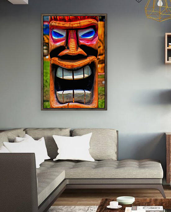 What Big Eyes You Have Totem by Bill Swartwout Photography