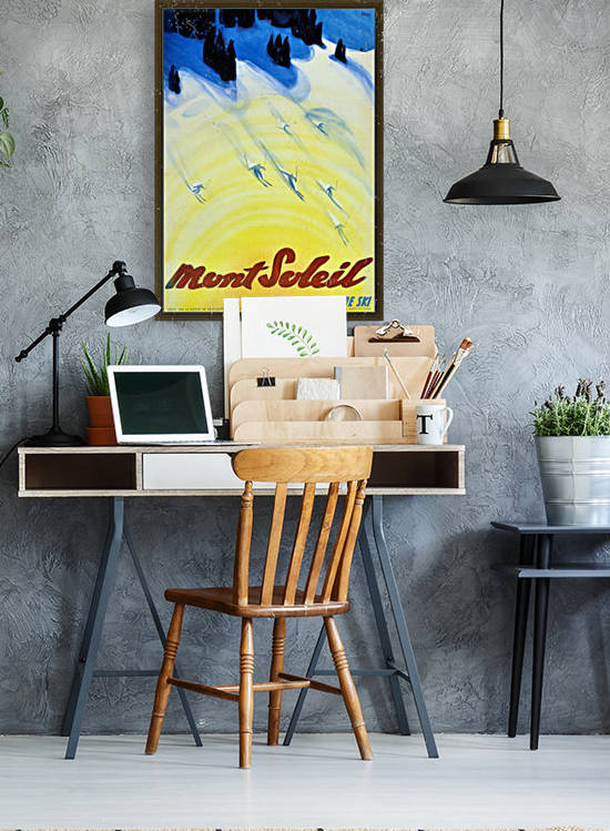 Mount Soleil by VINTAGE POSTER