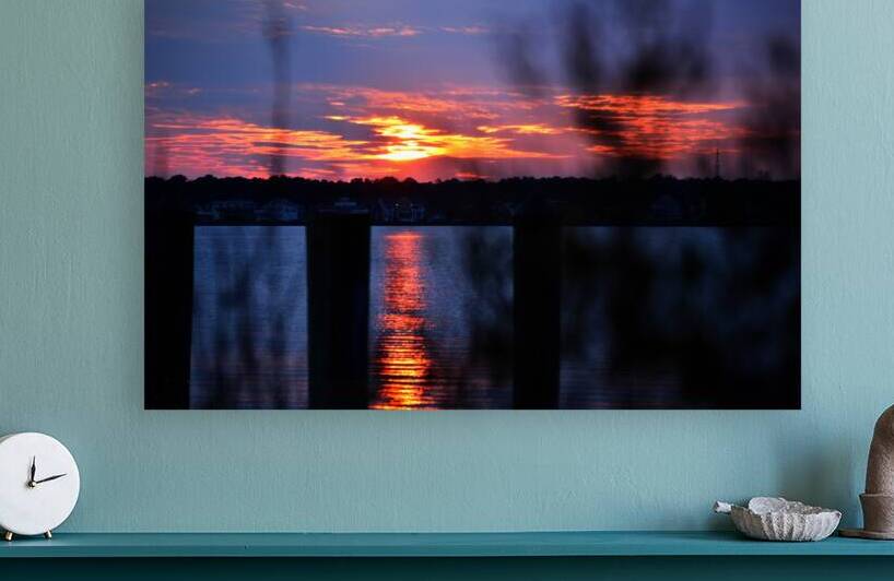 Sunset over the  St. Martin River by Bill Swartwout Photography