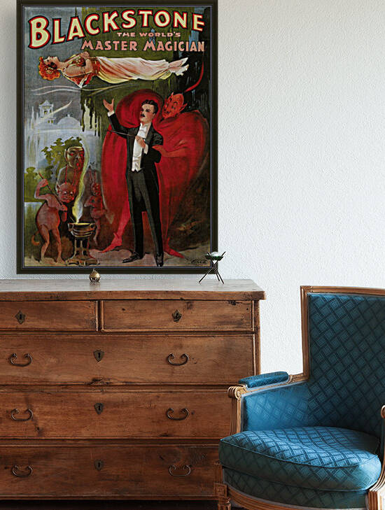 Blackstone Magic Magician by VINTAGE POSTER
