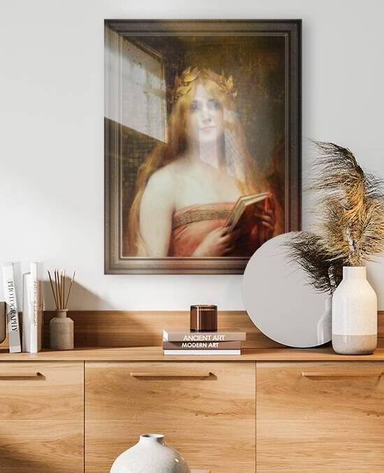 A Classic Beauty by Leon Comerre Classical Fine Art Old Masters Reproduction by xzendor7