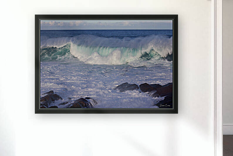 Cape Spear Waves by Dawn Evans