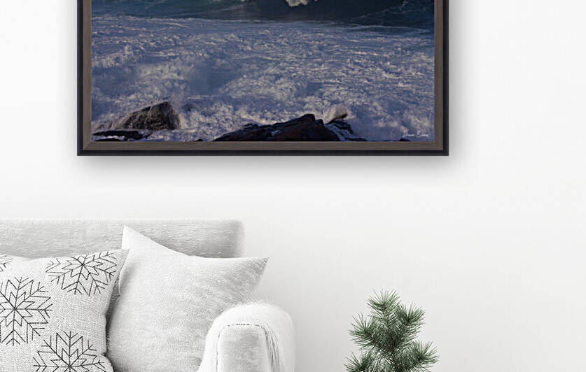 Cape Spear Waves by Dawn Evans