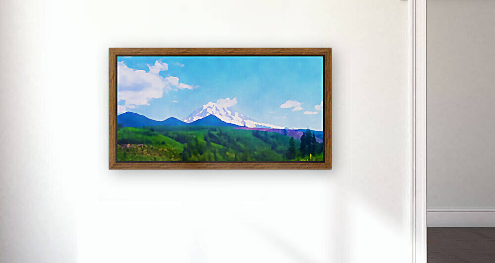 mt ranier clouds by Pierce Anderson