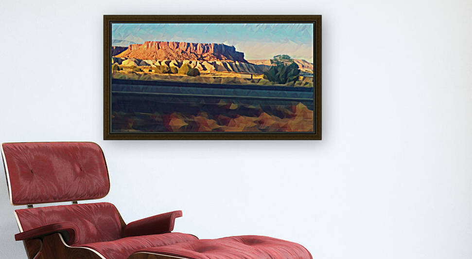 new mexico highway by Pierce Anderson