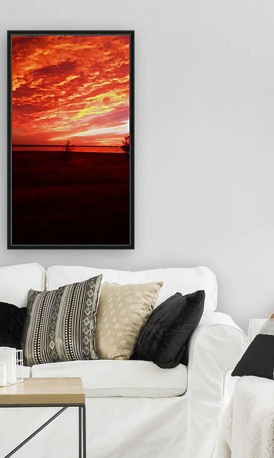 red sky by Pierce Anderson