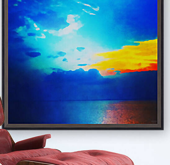 blue yellow magic by Pierce Anderson