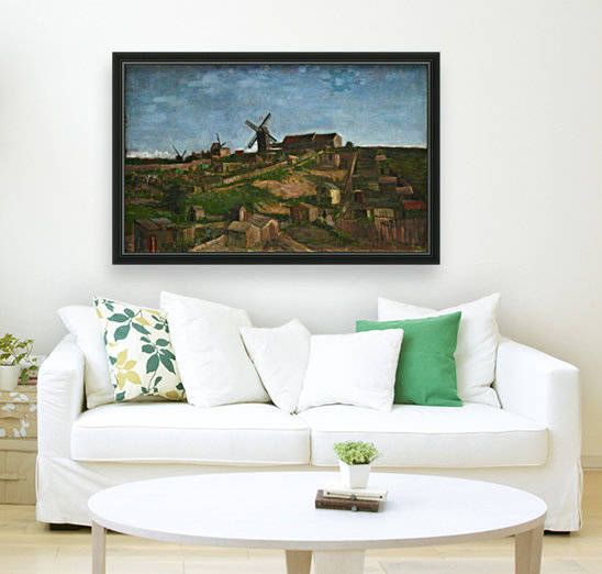 The hill of Monmartre by Van Gogh