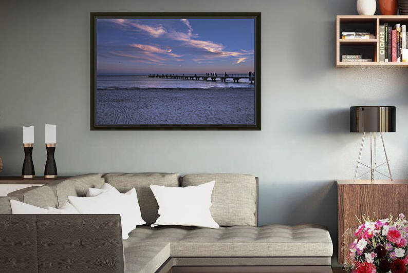 Peaceful Pier  by India Blake