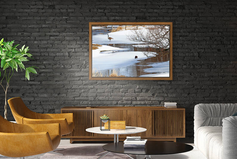 Mink On The Run by Deb Oppermann