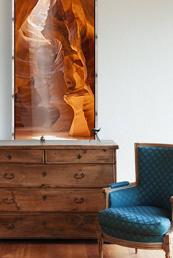 Beautiful Antelope Canyon Panoramic View by Melanie Viola