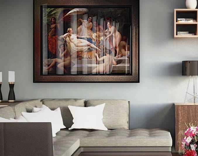 Odalisque by Henri-Pierre Picou Classical Art Reproduction by xzendor7