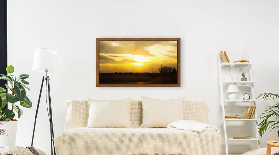 golden evening by Pierce Anderson