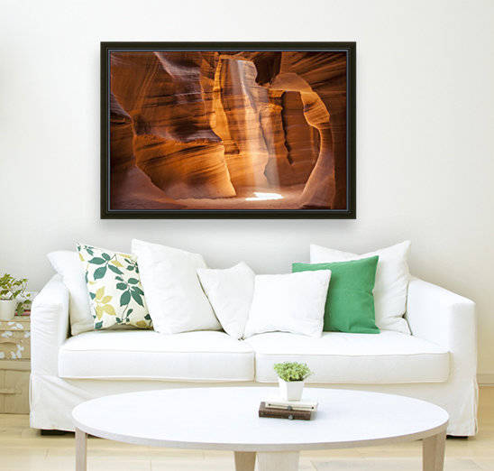 ANTELOPE CANYON Gorgeous Light Beam by Melanie Viola