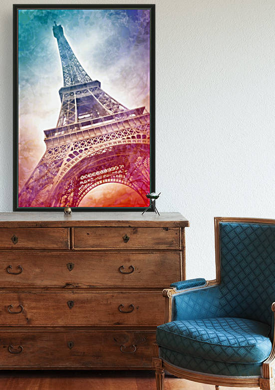 Modern-Art EIFFEL TOWER by Melanie Viola