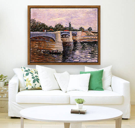 The Seine with the Pont de la Grande Jette by Van Gogh