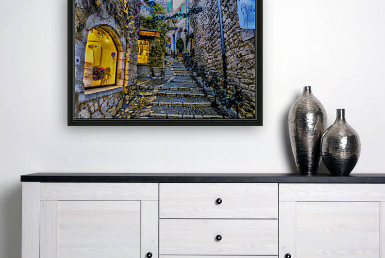 Rainy day in St. Paul the Vence  by M Damien Suriel