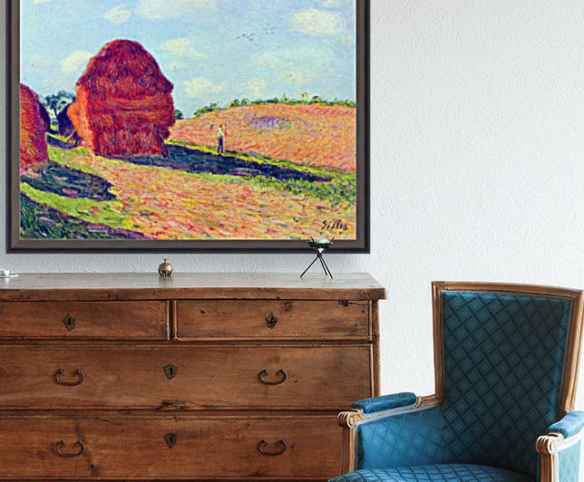 The straw rents by Sisley