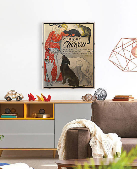 Steinlen Clinique Cheron Art Print Poster by VINTAGE POSTER