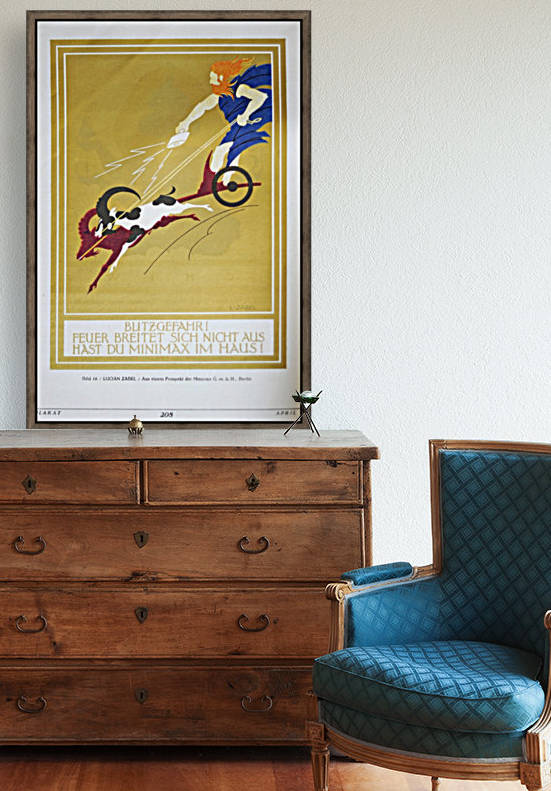 Lucian Zabel, Anzeige fur Minimax by VINTAGE POSTER