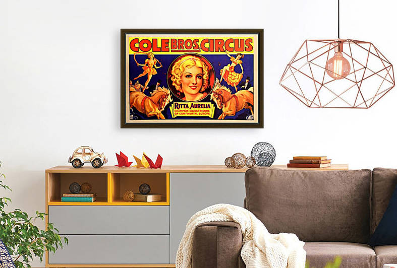 American Circus Poster by VINTAGE POSTER