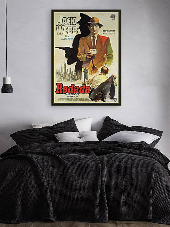 Film Noir Poster - Dragnet by VINTAGE POSTER
