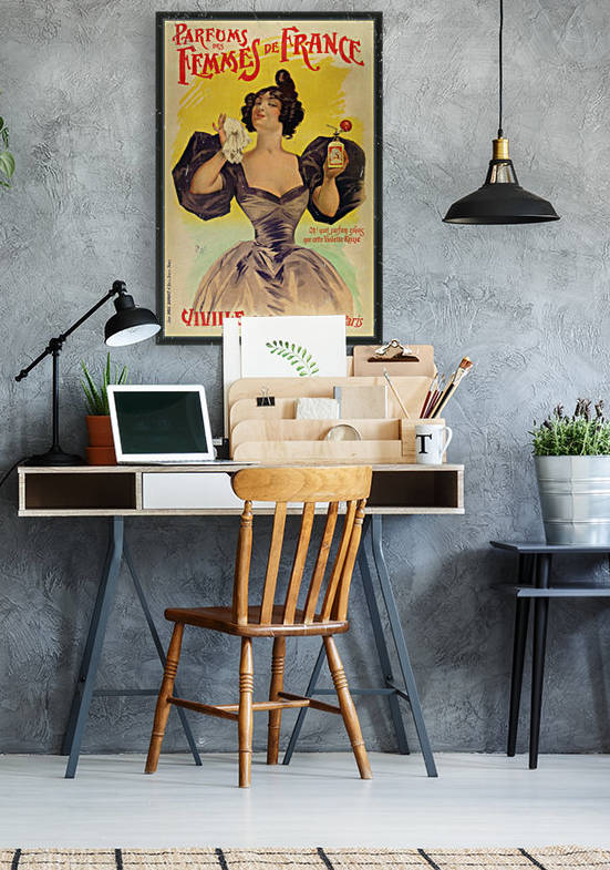 Parfums de femmes de France by VINTAGE POSTER
