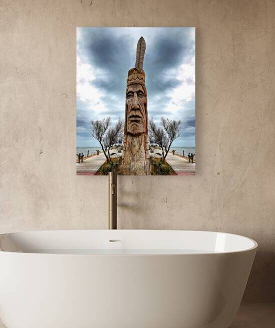 Assateague Indian at the Ocean City Inlet Edited by Bill Swartwout Photography