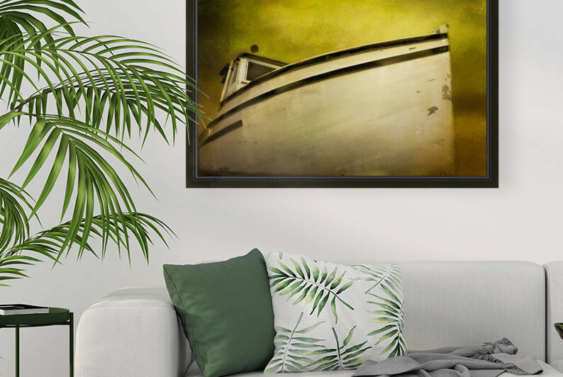 Old Boat by Michel Soucy