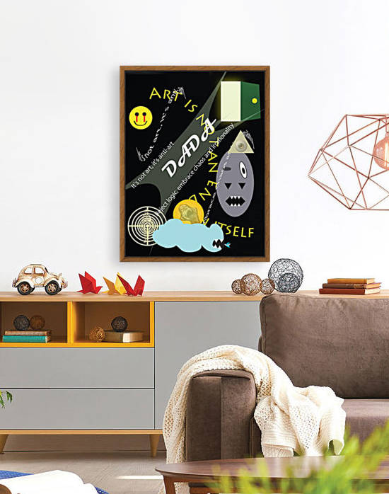 Dada art poster by VINTAGE POSTER