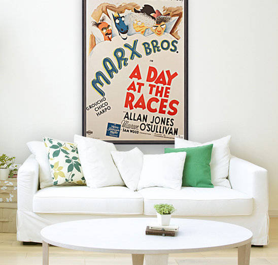 Marx Bros Brothers A Day at the Races Classic movie poster vintage movie poster by VINTAGE POSTER